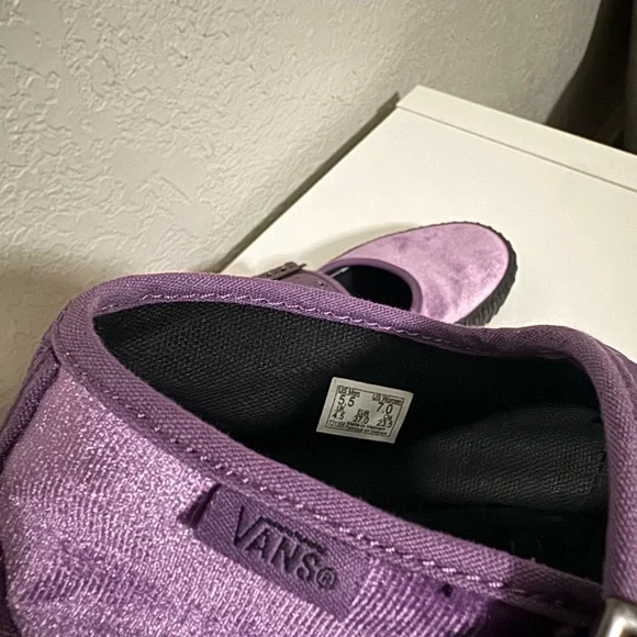 Vans mary Jane creepers Lavender Platform Shoes - Picture 2 of 6